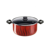 Tefal Tempo Flame Stew Pot  30 Cm Glass Lid | C5489983